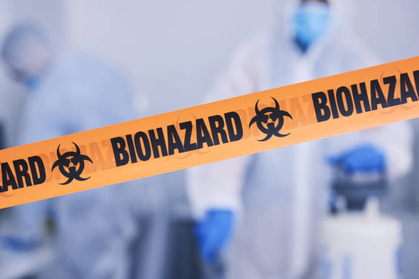 Professional Biohazard Cleanup technician working in Rock Valley, IA
